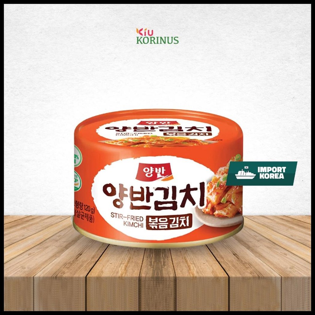 

K- YANGBAN CANNED STIR FRIED KIMCHI/ KIMCHI GORENG KOREA 160 GR