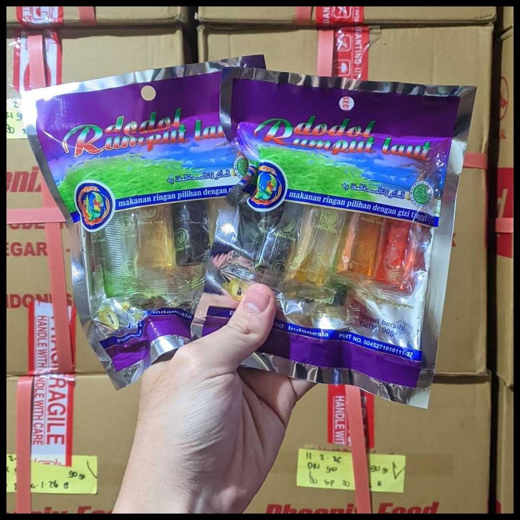 

[ HALAL ] PAKET KINJO DODOL MANISAN RUMPUT LAUT ISI 2 BUNGKUS / KINJO JELLY VIRAL / OLEH OLEH KHAS LOMBOK