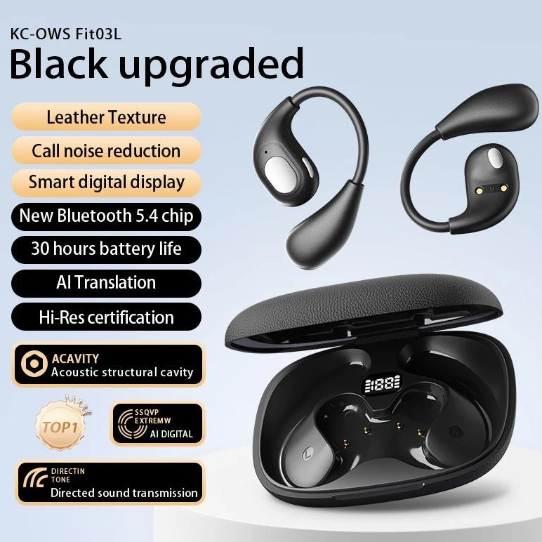

2025 Translator Earbuds Bluetooth 5.4 Wireless Headphones AI Translation Headset ENC Active Noise Canceling OWS Sports Earphones