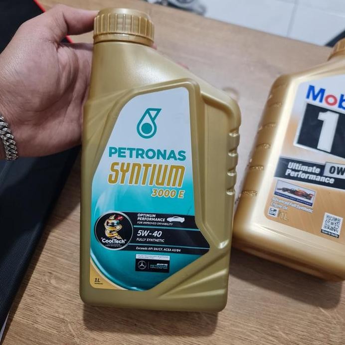 Oil Petronas Syntium 3000 E SAE 5W-40 FULL SYNTHETIC ORI AMG PETRONAS murah