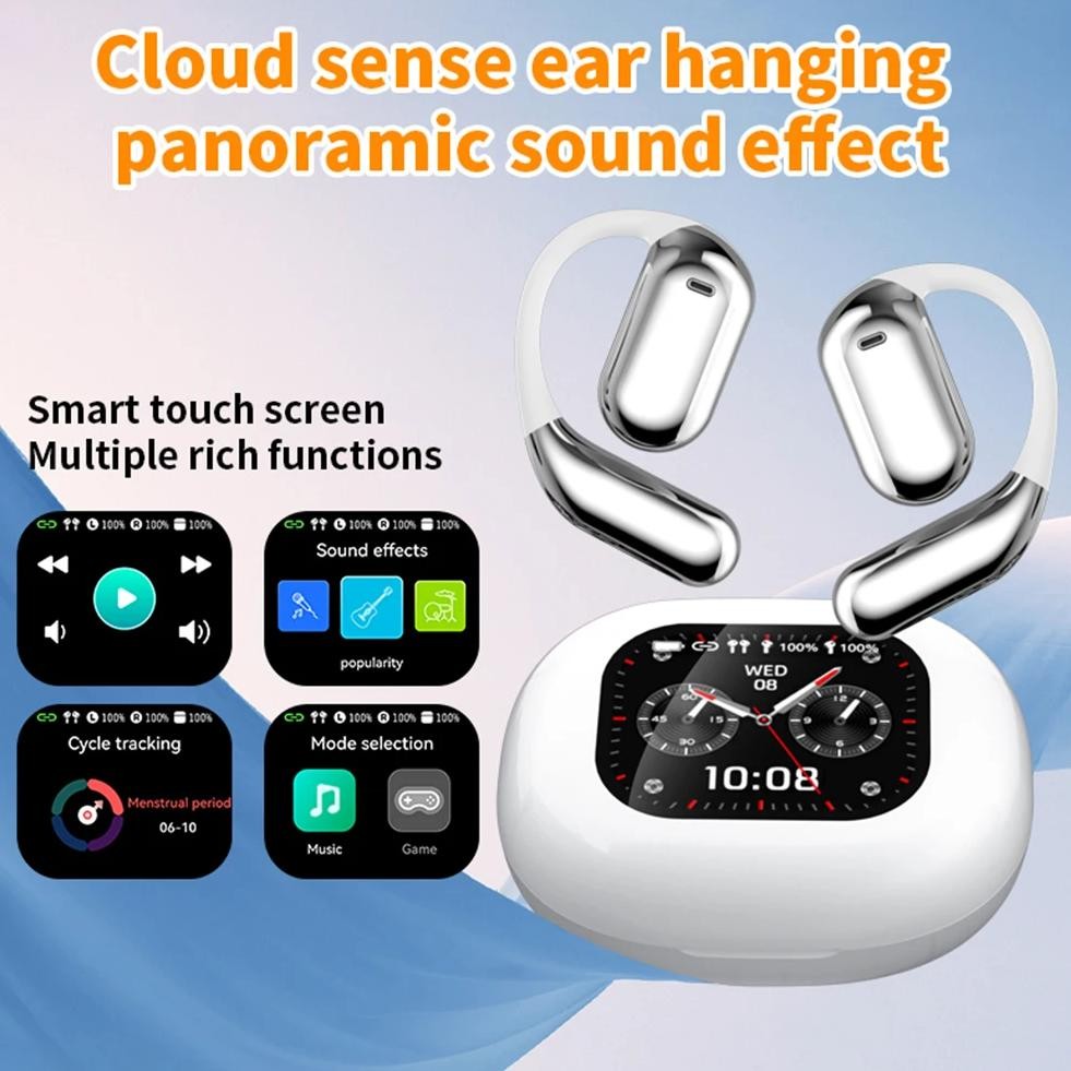 

[AI Earphone]Translator Bluetooth Earphones Bluetooth 5.4 Real Time Two-Way Voice AI Wireless Headphones Office Travel Business