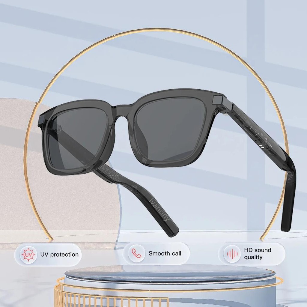 

Bluetooth Smart Glasses Translation Smartglasses Bluetooth Noise Canceling Voice Assistant Remote Camera Music Play Eyeglasses