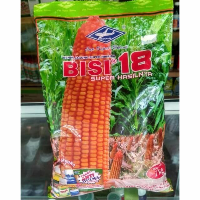 Benih Jagung Hibrida BISI 18 kemasan 1kg / bibit jagung Bisi 18 Promo