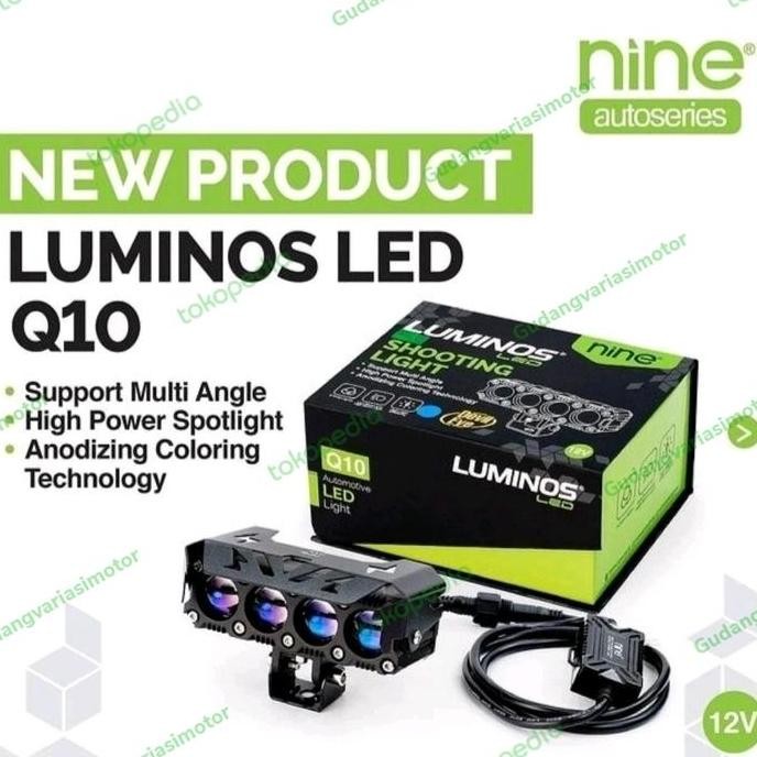 luminos led Q10 satuan, lampu tembak laser super terang...