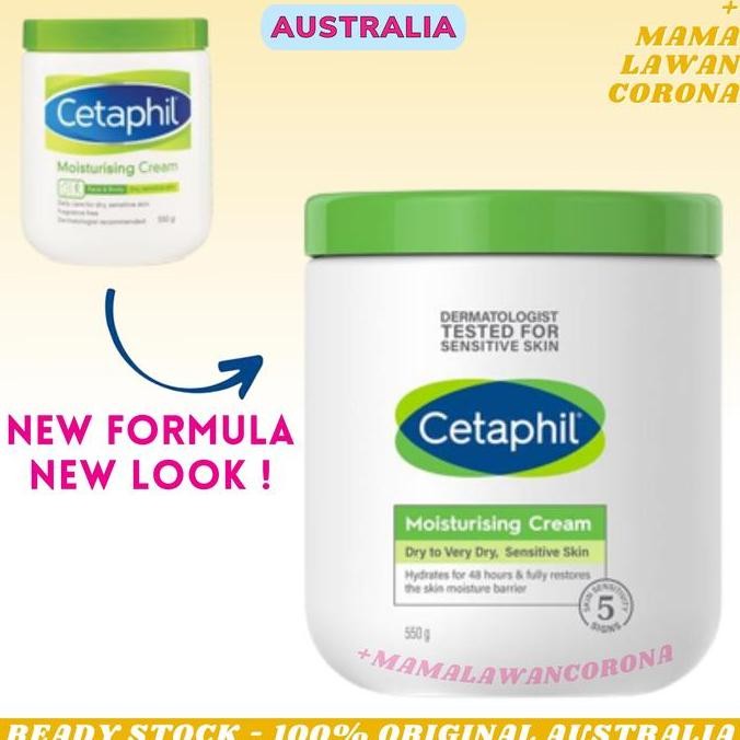 NEW Cetaphil Moisturising Cream 550g Moisturizing Moisturizer 550 g gr