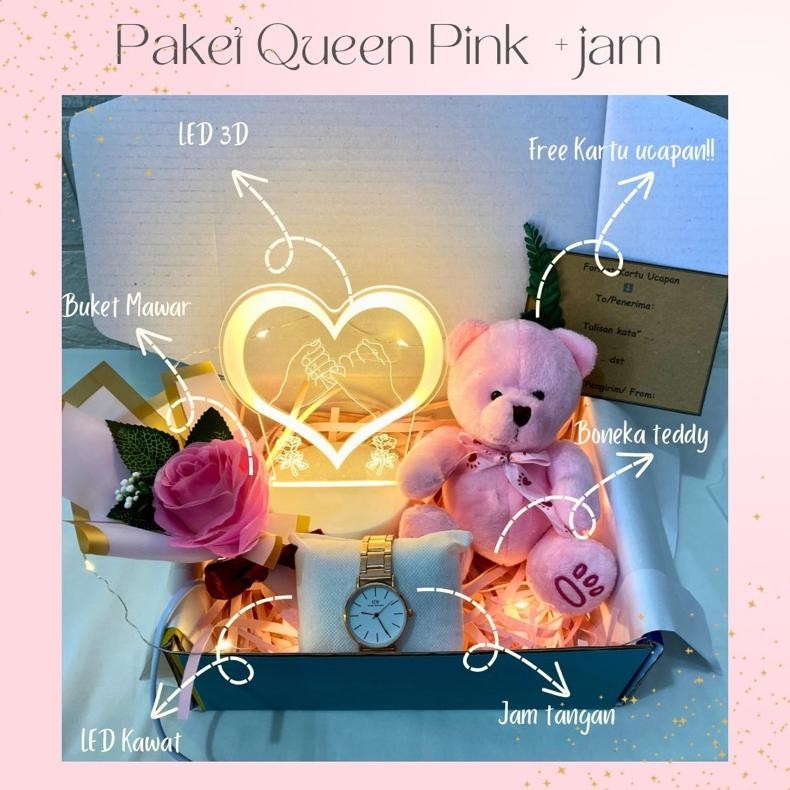 Aralia-HAMPERS ULANG TAHUN CEWEK PAKET QUEEN ULANG TAHUN KADO ULANG TAHUN CEWEK KADO ANNIVERSARY WIS