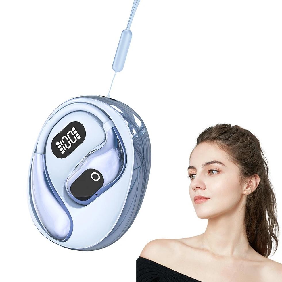 

AI Language Translation Earbuds 138 Languages Bluetooth-Compatible 5.3 Translator Device Open Air Traductor for Travel Business