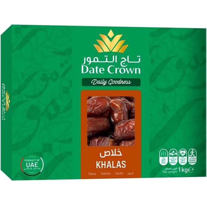 

READY Kurma Date Crown Khalas 1kg