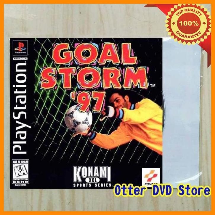 [TPS] KASET CD GAME PS1 PS 1 GOAL STORM 97 - GOAL STORM 1997
