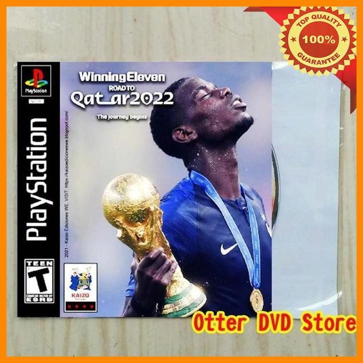 [TPS] KASET CD GAME PS1 PS 1 WINNING ELEVEN ROAD TO QATAR 2022