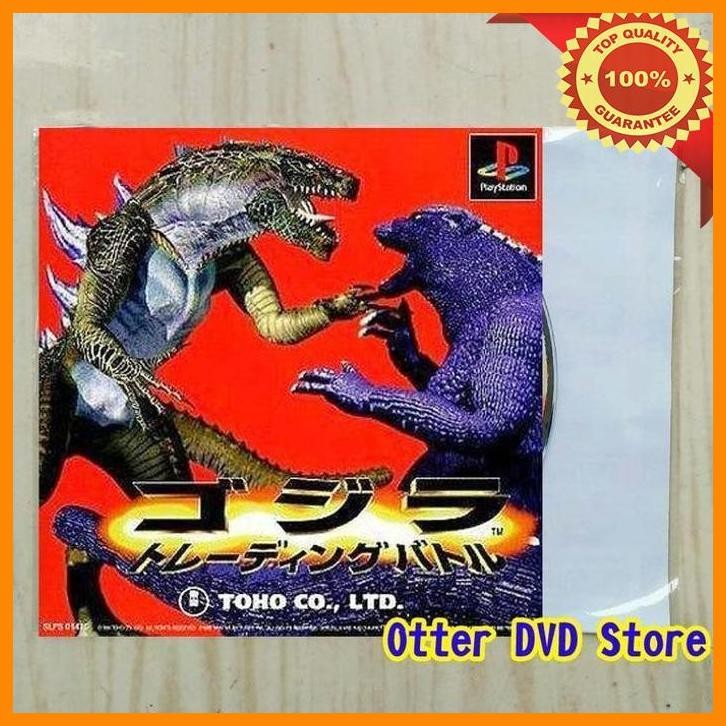 [TPS] KASET CD GAME PS1 PS 1 GODZILLA - TRADING BATTLE