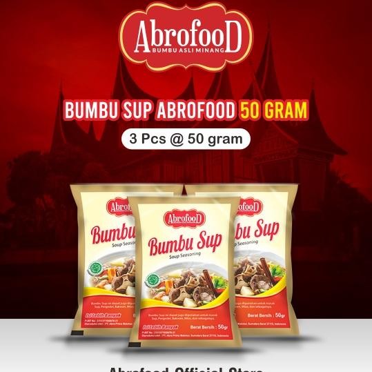 

Bumbu Sup Abrofood 50 Gram 3 Pcs