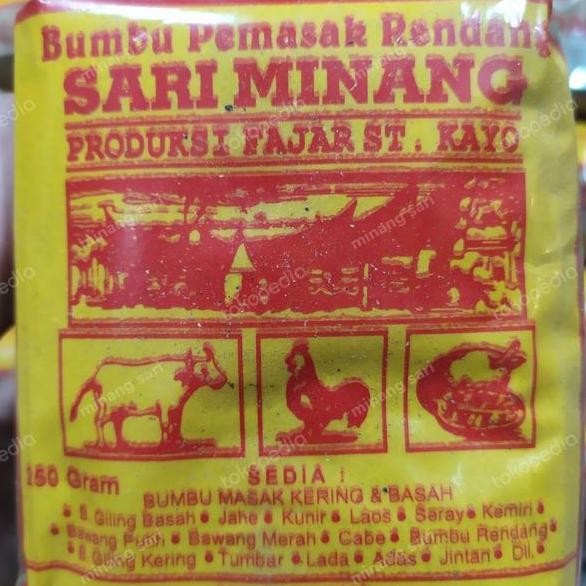 

Bumbu Rendangsari Minang1 Gram1Kg Bumbu Bubuk