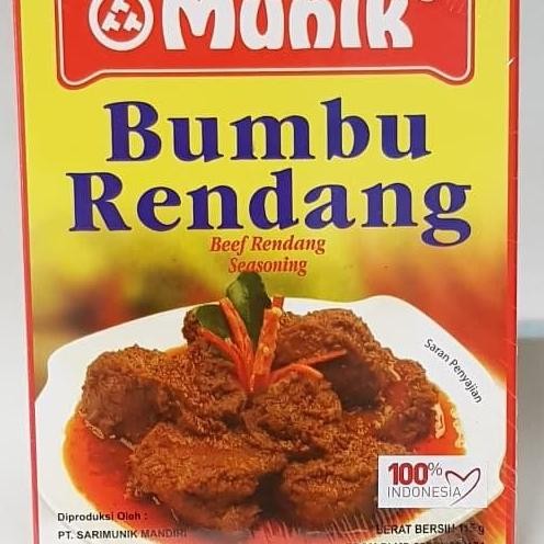 

Nt Only Munik Bumbu Rendang 115 Gr