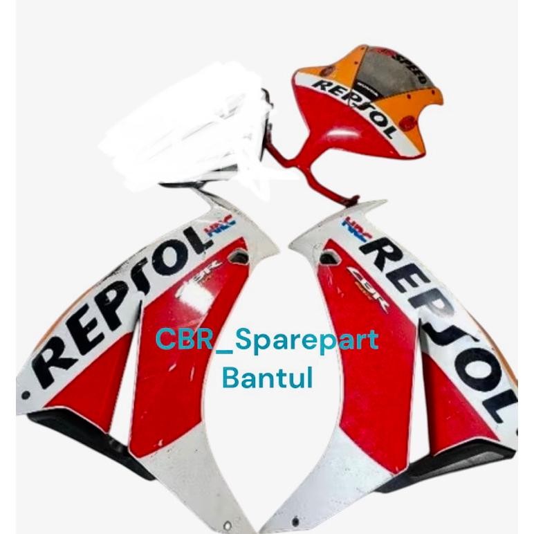 Paket Fairing Depan Honda CBR 150R K45A CBR 150 K45 Lokal Mata Dua Nonled