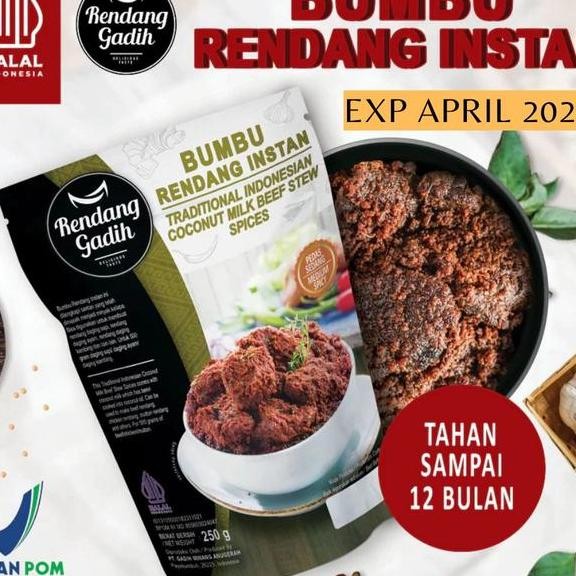 

Bumbu Rendang N Rendang Gadih Medium Spicy
