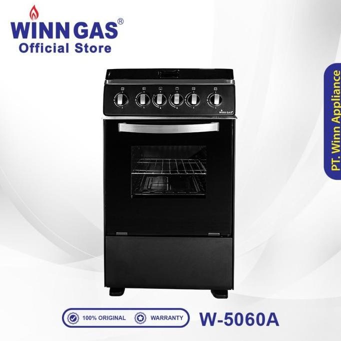 Tersedia KOMPOR FREESTANDING WINN GAS W-5060