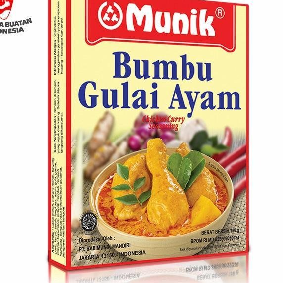 

Bumbu Gulai Ayam Munik 100 Gr
