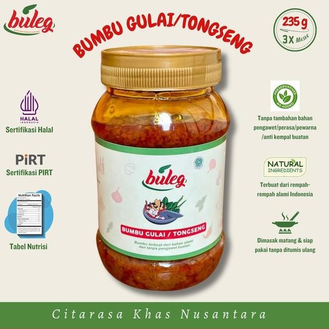 

Buleg Bumbu Gulai I Tongseng Kemasan Botol