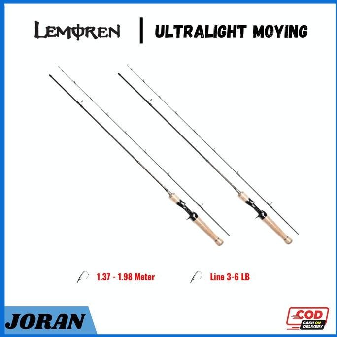 

Terlaris Lemoren Joran Moying Ultralight Carbon Solid Jigging Rod Spinning Dan Baitcasting Jp014