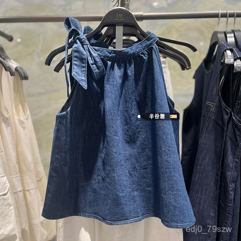 Denim vest wanita Denim vest wanita korean style Denim vest Denim vest oversize Denim vest top