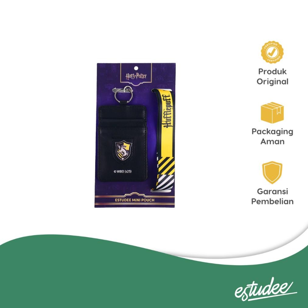 

LINDU ESTUDEE MINI POUCH + LANYARD HARRY POTTER HUFFLEPUFF