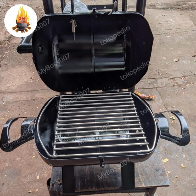 TERBARU - Smoker Smoked Grill MINI alat pengasapan panggangan seii smoke mini