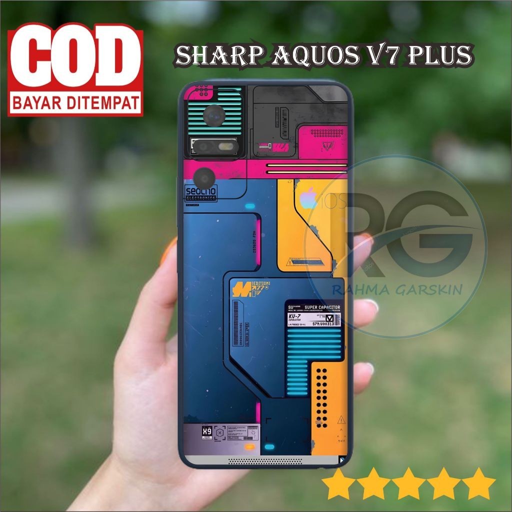 

Terlaris Presisi Sharp Aquos V7 Plus Casing/Stiker Panel Vynil Bisa Custom Dan COD