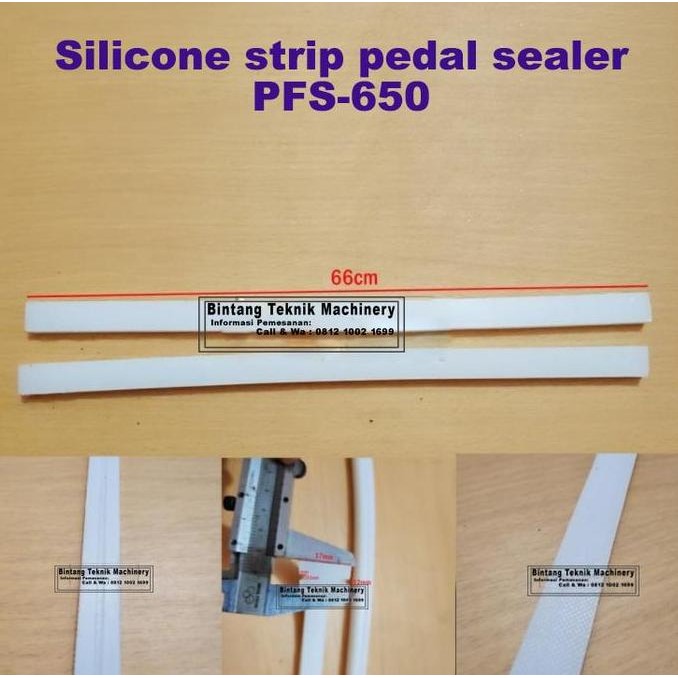 karet silicone strip pedal sealer bantalan mesin press plastik
