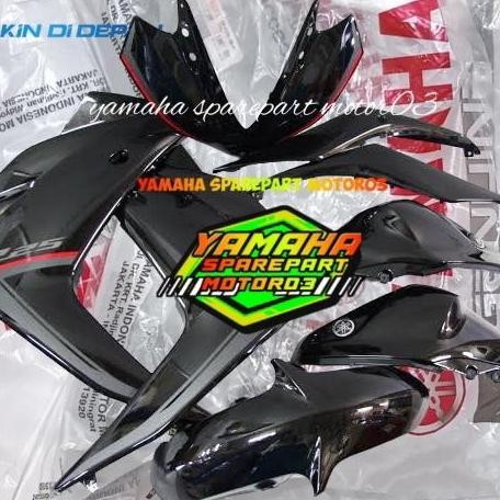 COVER BODY HALUS SET R25 HITAM