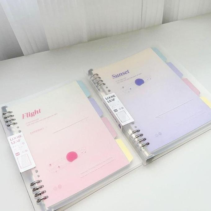 

Winzige A5 B5 Notebook Buku Binder Buku Tulis Sekolah Lucu Buku Loose Leaf Notebook Aesthetic Binder Kuliah Notebook & Refill Kertas Paper Stationery