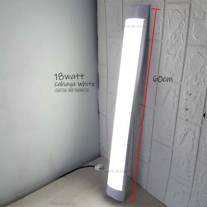 Kap lampu led panjang outbow tube neon led 18w