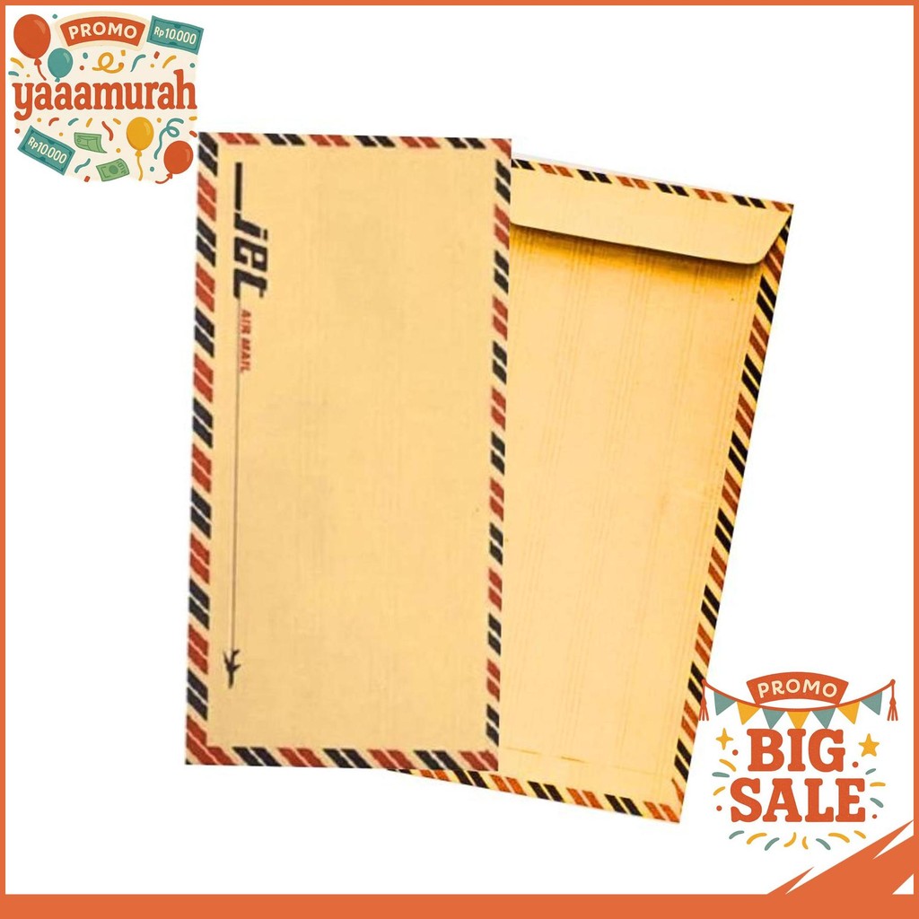 

AMPLOP COKLAT KABINET KIKY 303 AIRMAIL LEM 125GR ISI 10