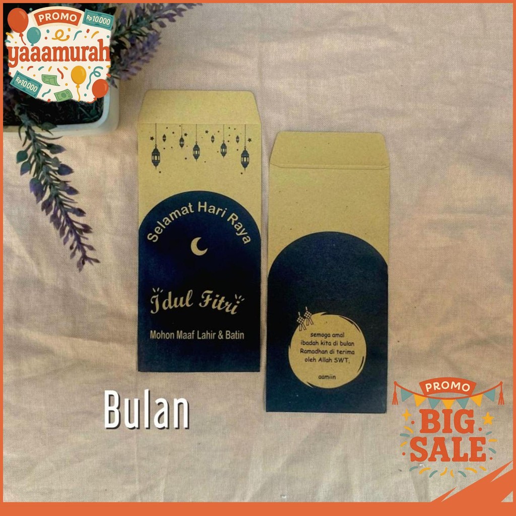 

(ISI 10) AMPLOP LEBARAN PANJANG / AMPLOP IDUL FITRI / ANGPAU LEBARAN / ANGPAU IDUL FITRI
