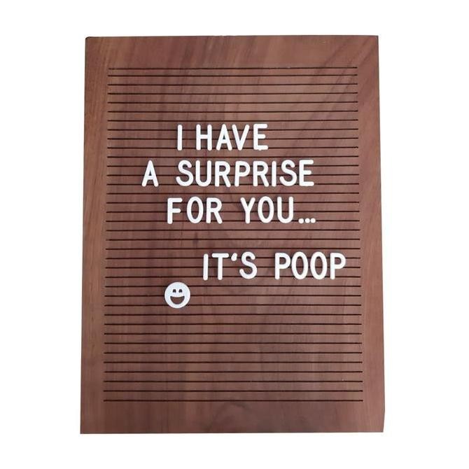 

Vintage Walnut Letter Board / Papan Huruf Nama Bayi /Perlengkapan Foto Kualitas Original