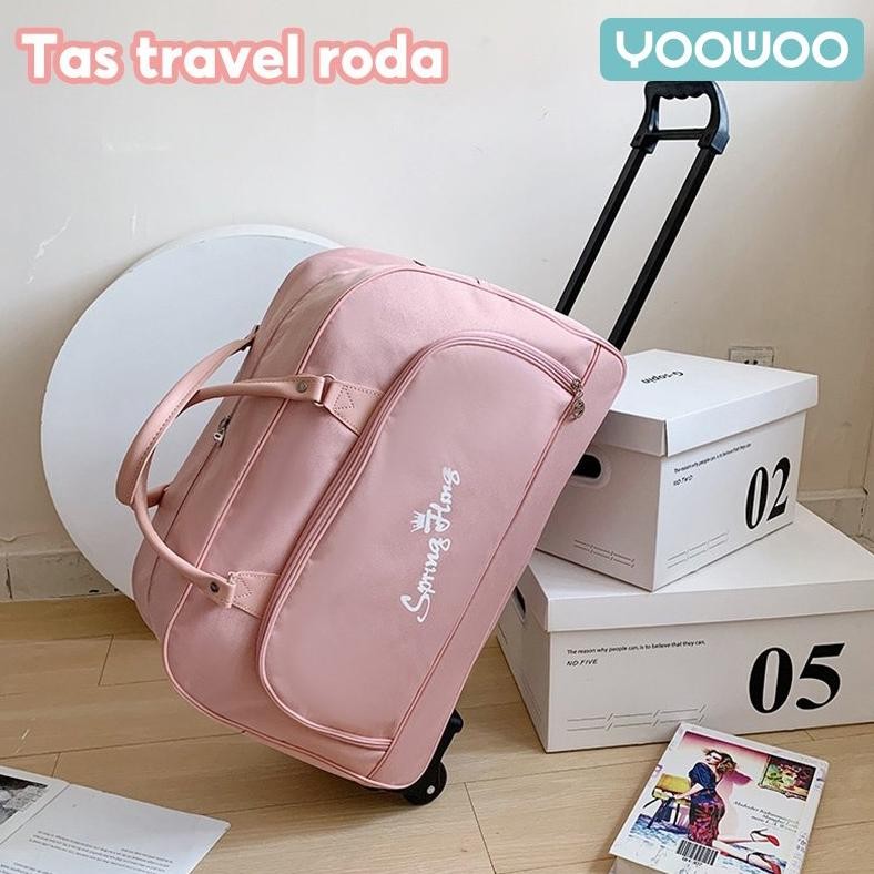 YooWoo Tas travel trolleyTas penyimpanan kapasitas besarTas perjalanantas travelling