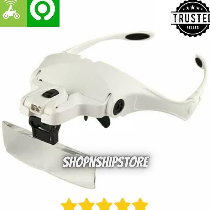 

Kaca Pembesar Kepala Ganda dengan Lampu Optik LED Kualitas Original