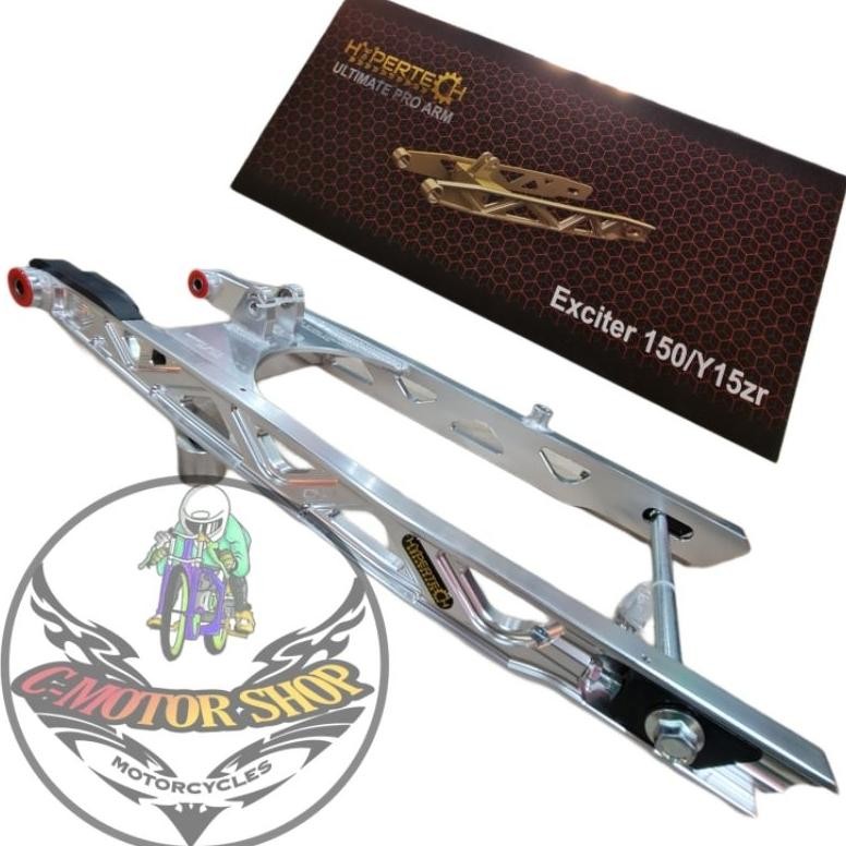 SWING ARM HYPERTECH LONG ARM 65CM BAHAN FULL CNC  MX KING V1 V2 MX KING 150 JUPITER MX NEW 135 JUPIT