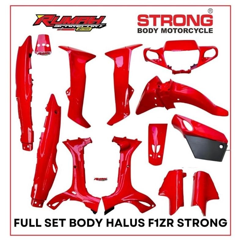 Full Set Body F1ZR STRONG - Merah Full / Merah Putih