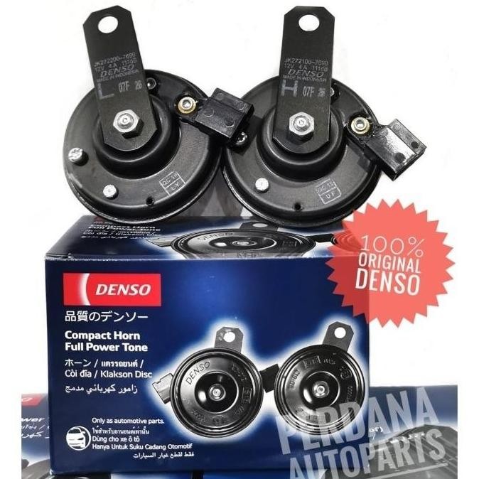 . Original Klakson DENSO Single Pin Toyota Innova Zenix