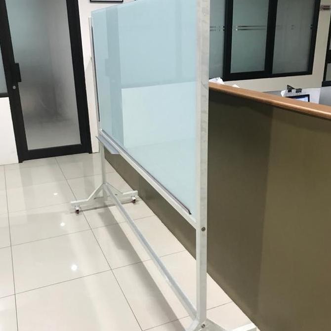 

glassboard standing 90x120 magnetic Kualitas Original