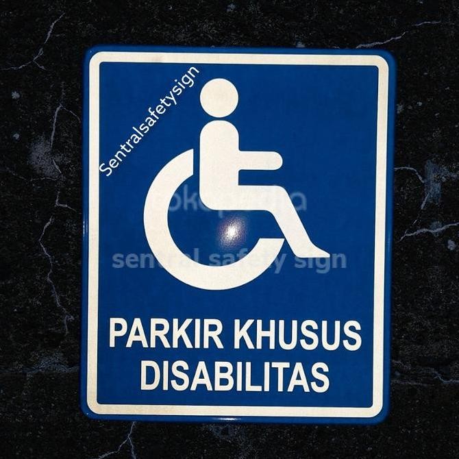 

Rambu Parkir Khusus Disabilitas 60 x 50cm Kualitas Original