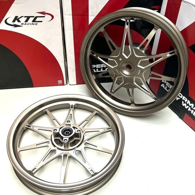 VELG KTC RACING PELEK TYPE CHRONOS RING 14 185x14-215x14 MOTOR MATIC VARIO 110 VARIO 125/150 BEAT SC