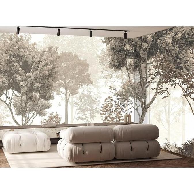 WALLPAPER 3D WALLPAPER CUSTOM WALLPAPER DINDING PEMANDANGAN ALAM HUTAN