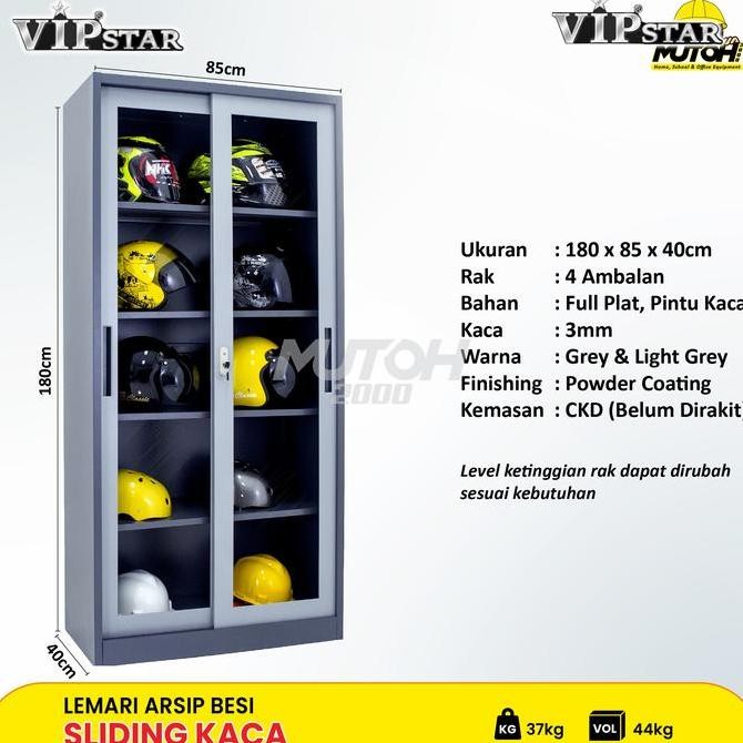 

LEMARI BESI ARSIP 2 PINTU VIP STAR VS-602 Kualitas Original