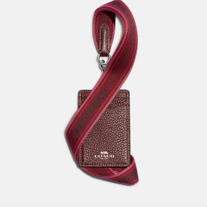

Lanyard Leather Maroon Multi Kualitas Original