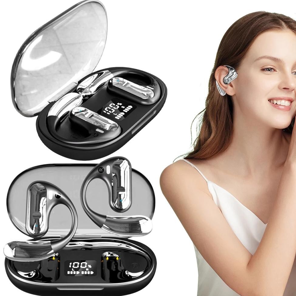 

144 Languages AI Translator Earbuds Bluetooth-Compatible 5.3 Stereo Earhook Sports Headphone Noise Cancelling Translation Device