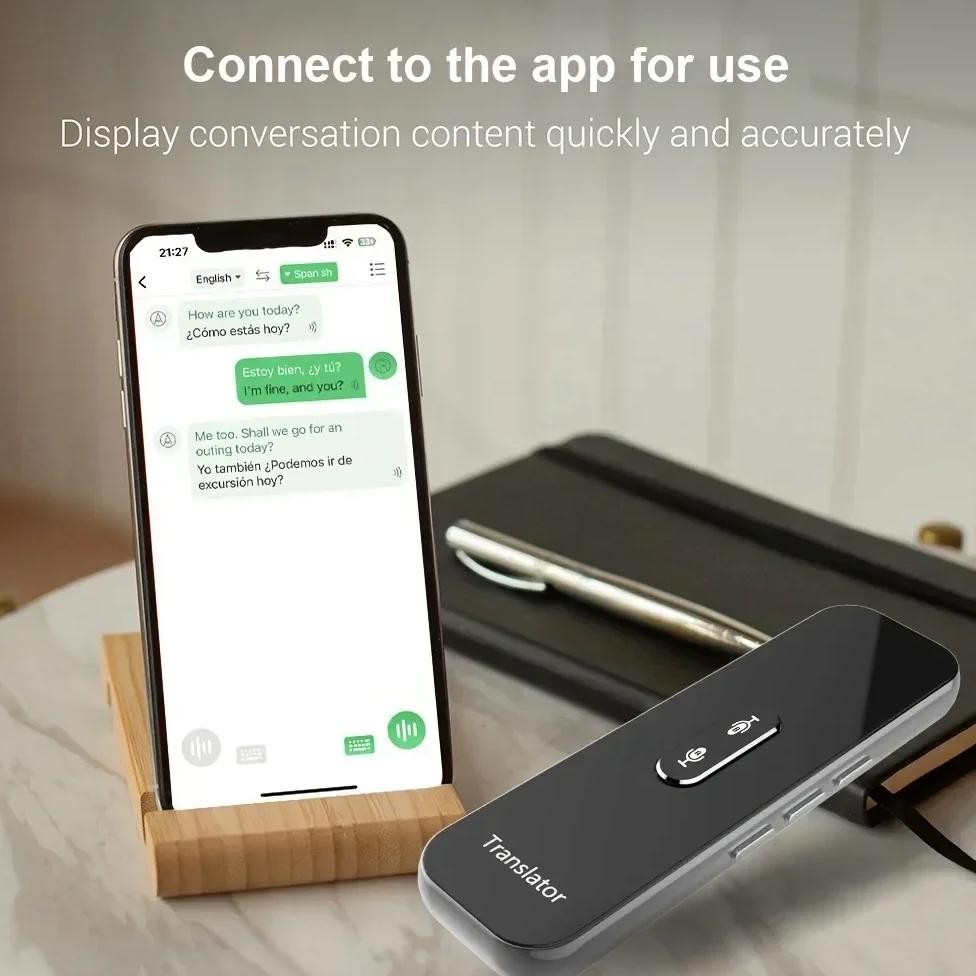 

Instant Intelligent Voice Translator for 137 Languages - Real-Time Two-Way Translation App Display 2025 Android/Ios Device New