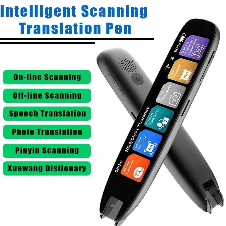 

Portable Intelligent Scanning Translation Pen 5 Million Pixel Camera Text Scanning Reading Translator WiFi/BT 142 Languages