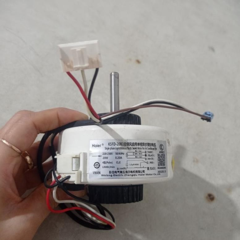 DINAMO MOTOR FAN AC HAIER AQUA AQA ORINAL